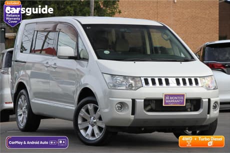 White 2013 Mitsubishi Delica SUV D POWER PACKAGE