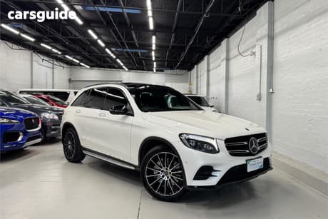 White 2019 Mercedes-Benz GLC250 Wagon 250