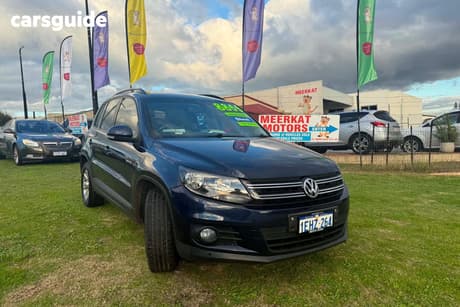 Blue 2013 Volkswagen Tiguan Wagon 132 Tsi Pacific