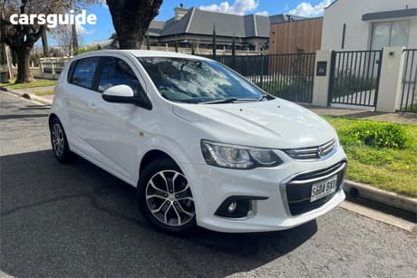 White 2018 Holden Barina Hatchback Cd