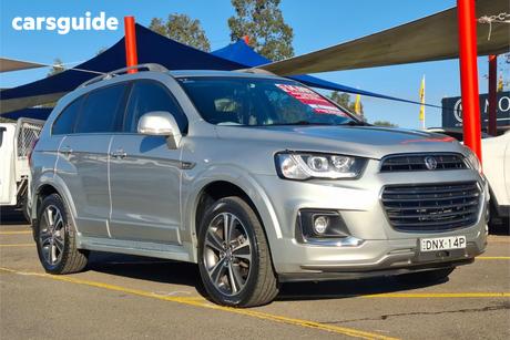 Black 2017 Holden Captiva Wagon 7 Ltz (Awd)