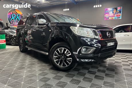 Black 2016 Nissan Navara Dual Cab Utility St N-Sport Se (4X4)