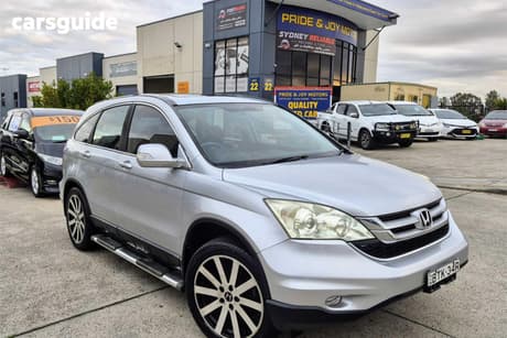Silver 2010 Honda CR-V Wagon (4X4) Luxury