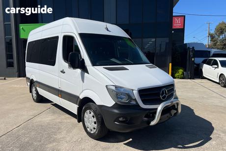 White 2016 Mercedes-Benz Sprinter Bus Transfer (313)