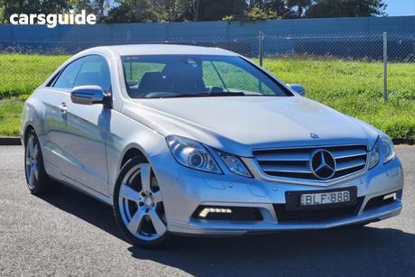 Grey 2009 Mercedes-Benz E350 Coupe Elegance