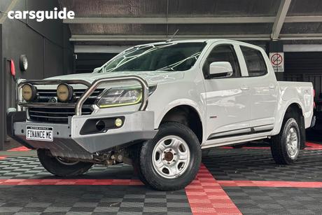 White 2016 Holden Colorado Crew Cab Pickup Ls (4X4)