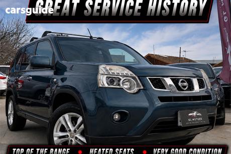 Blue 2010 Nissan X-Trail Wagon St-L (4X4)