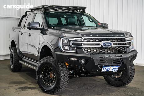 Grey 2024 Ford Ranger Double Cab Pick Up Platinum 3.0 (4X4)