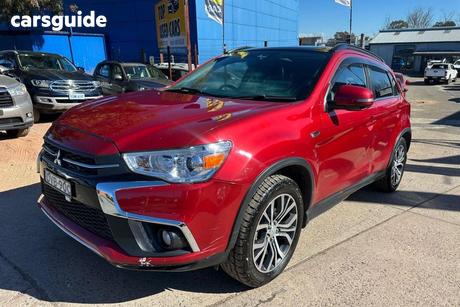 Red 2017 Mitsubishi ASX Wagon Xls (4Wd)