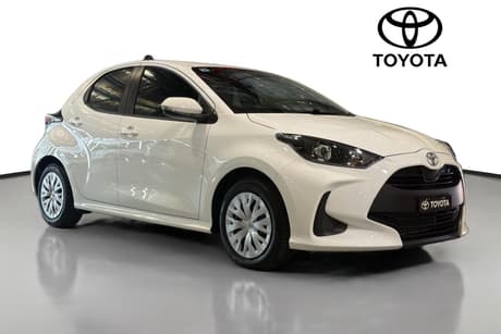 White 2023 Toyota Yaris Hatchback Ascent Sport