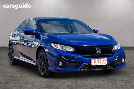 Blue 2020 Honda Civic Hatchback Vti-S