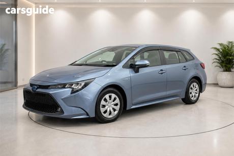 Blue 2020 Toyota Corolla SUV TOURING AWD