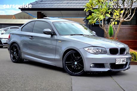 Grey 2011 BMW 1 Coupe 125I R
