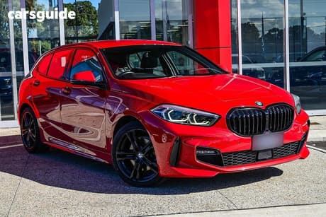 Red 2022 BMW 1 Hatch 118I M SPORT F