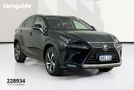 Black 2019 Lexus NX300 Wagon Sports Luxury (Awd)