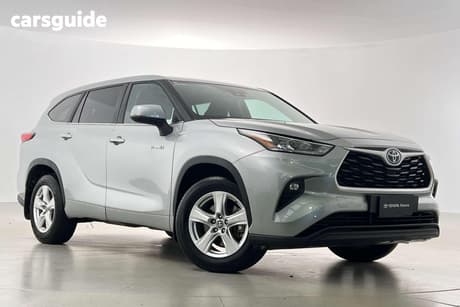 Silver 2023 Toyota Kluger Wagon Gx Hybrid Awd