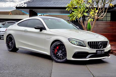 White 2021 Mercedes-Benz C63 Coupe S