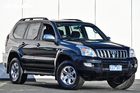 Black 2008 Toyota Landcruiser Prado Wagon Gxl (4X4)