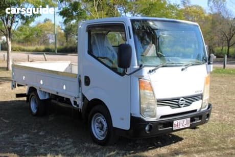 White 2008 Nissan Atlas Ute Tray