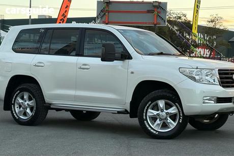 White 2011 Toyota Landcruiser Wagon Gxl (4X4)