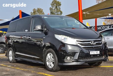 Black 2018 LDV G10 Wagon Executive (7 Seat)