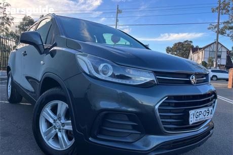 Grey 2017 Holden Trax Wagon Ls