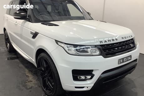 White 2014 Land Rover Range Rover Sport Wagon 3.0 Tdv6 Se