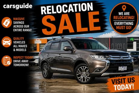 Brown 2017 Mitsubishi Outlander Wagon Ls (4X4)