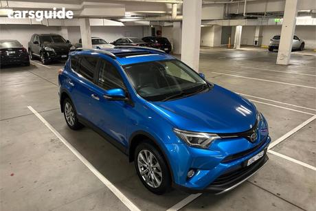 Blue 2016 Toyota RAV4 Wagon Cruiser (4X4)