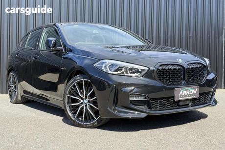 Black 2020 BMW 118I Hatchback M Sport