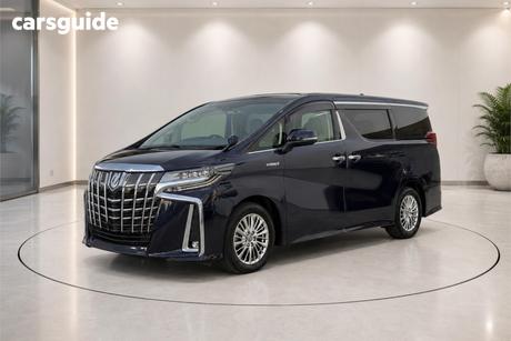 Black 2021 Toyota Alphard Wagon Sr (Hybrid)