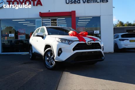 White 2023 Toyota RAV4 SUV