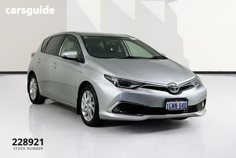 Silver 2018 Toyota Corolla Hatchback Hybrid