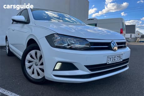 White 2019 Volkswagen Polo Hatchback 70 Tsi Trendline