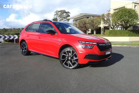 Red 2021 Skoda Kamiq Wagon Monte Carlo