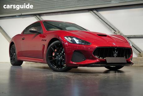 Red 2018 Maserati Granturismo Coupe Mc