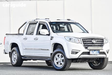 White 2018 Great Wall Steed Dual Cab Utility (4X4)