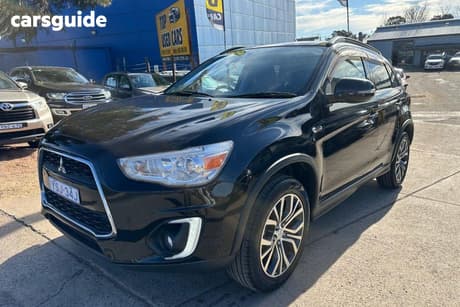 Black 2016 Mitsubishi ASX Wagon Ls (2Wd)