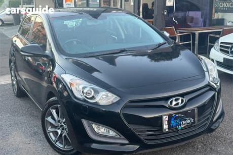 Black 2013 Hyundai I30 Hatchback Sr