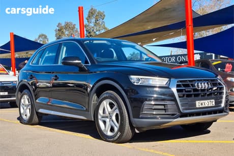 Black 2017 Audi Q5 Wagon 2.0 Tdi Quattro Design