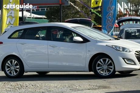White 2013 Hyundai I30 Wagon Tourer Active 1.6 Gdi