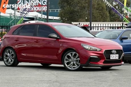 Red 2018 Hyundai I30 Hatchback N Line