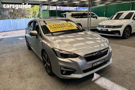 Silver 2018 Subaru Impreza Hatchback 2.0I-S (Awd)