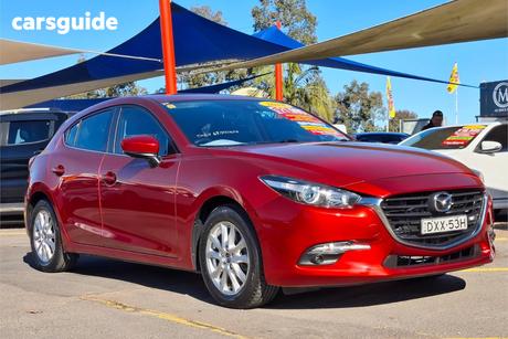 Red 2018 Mazda 3 Hatchback Touring