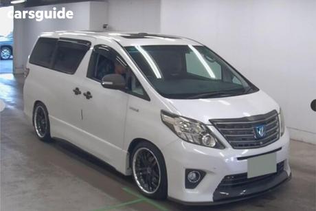 White 2012 Toyota Alphard SUV SR C PACKAGE