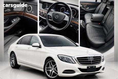 White 2016 Mercedes-Benz S400 Sedan (Hybrid)