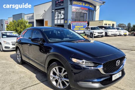 Blue 2021 Mazda CX-30 Wagon G25 Touring (Fwd)