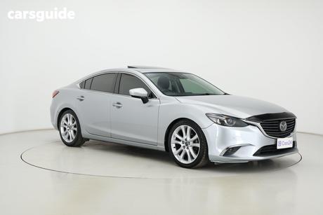Silver 2015 Mazda 6 Sedan Atenza