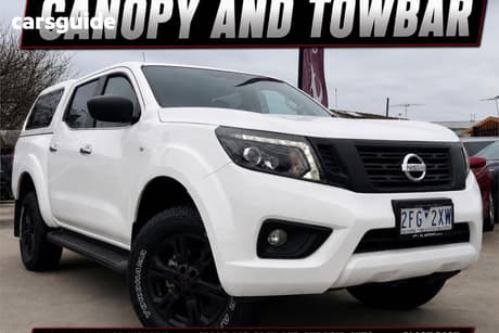 White 2020 Nissan Navara Dual Cab Pick-up St (4X4)