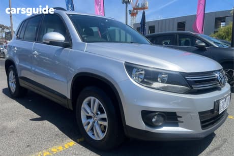 Silver 2012 Volkswagen Tiguan Wagon 103 Tdi